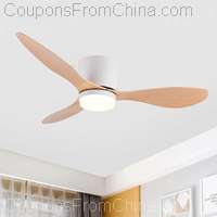 Modern Led Ceiling Fan With Light 52in [EU]