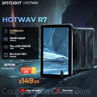 HOTWAV R7 Rugged Tablet 10.1inch 15600mAh 6/256GB