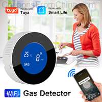 WiFi Tuya App Function Kitchen Natural Gas Leak Alarm Sensor