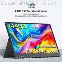 ZSUS 15.6-Inch 1920x1080 Portable Monitor