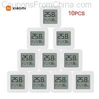 10x Xiaomi Smart Bluetooth Thermometer Hygrometer LYWSD03MMC