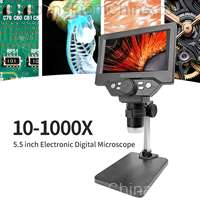 5.5inch LCD Digital Microscope 1000X 1080P