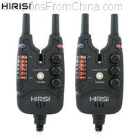 Hirisi Carp Fishing Bite Alarms 2pcs with LED Light