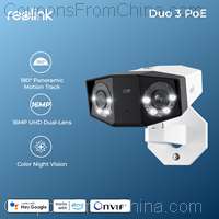 Reolink Duo 3 PoE 4K 16MP UHD Dual-Lens Security Camera [EU]