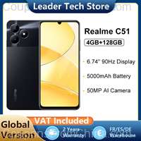 Realme C51 4/128GB 6.74inch 90Hz 50MP 5000mAh [EU]