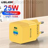 USLION 3A USB C Charger PD 25W