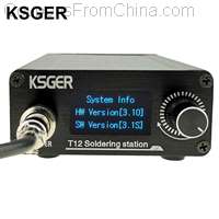 KSGER Mini STM32 V3.1S OLED T12 Soldering Iron Station
