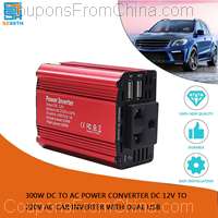 DC 12V to 220V AC Car Inverter 300W DC to AC