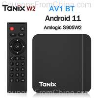 Tanix W2 Android 11 TV Box S905W2 4/32GB AV1 BT