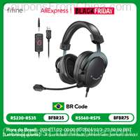 FIFINE Headset 3.5mm & USB Headphones