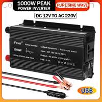 Pure Sine Wave Inverter DC 12V to AC 220V 230V 2200W