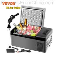 VEVOR Mini Fridge Mini Refrigerator 12V/24V 15L [EU]