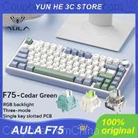 AULA F75 80 Keys Tri-mode Mechanical Gaming Keyboard