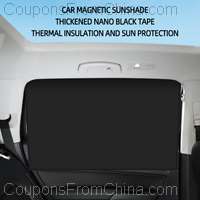 Magnetic Car Sun Shade UV Protection Car Curtain Side Window Sunshade