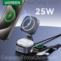 UGREEN Qi2 25W Magnetic Wireless Charger Stand