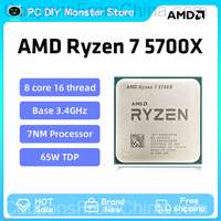 AMD Ryzen 7 5700X R7 3.4GHz 8 Core 16 Thread CPU Processor