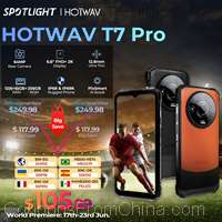 HOTWAV T7 Pro 6/256GB Rugged Smartphone 6.6inch FHD+ 2K 6280mAh MT8788