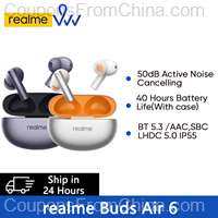 Realme Buds Air 6 Bluetooth Earphones ANC