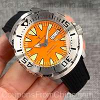 Luminous 42mm 200m Diving AR Sapphire Crystal NH36A Automatic Watch