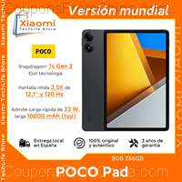 POCO Pad Tablet 12.1inch 120Hz 2.5K Snapdragon 7s Gen 2 10000mAh 33W [EU]