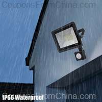 LED PIR Motion Sensor Floodlight Outdoor 100W