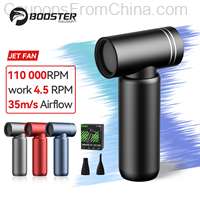 Booster Jet Fan Turbo Mini Strong Portable Air Blower 110000RPM