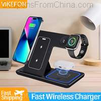 3 In 1 Foldable Wireless Charger Stand