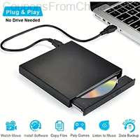 External CD DVD Drive USB 2.0 External CD-RW Drive