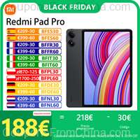 Xiaomi Redmi Pad Pro 6/128GB Tablet Snapdragon 7S Gen 2 12.1inch 120Hz [EU]