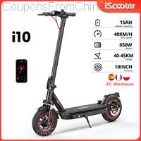 iScooter i10 Electric Scooter 15Ah 42V 650W 10 Inches [EU]