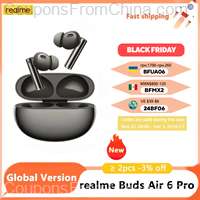 Realme Buds Air 6 Pro Earphones Bluetooth 5.3