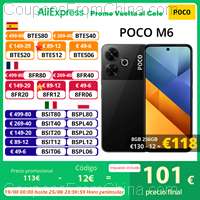 POCO M6 8/256GB Helio G91-Ultra 5030mAh [EU]