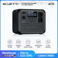 BLUETTI AC70 768Wh 1000W Power Station LiFePO4 [EU]