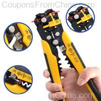 Crimper Cable Cutter Adjustable Automatic Wire Stripper