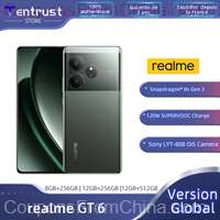 Realme GT 6 GT6 5G 8/256GB 6.78inch 120Hz Snapdragon 8s Gen 3 Sony LYT-808 [EU]