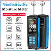 WM710A Digital Wood Moisture Meter Non-contact