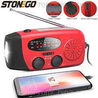 STONEGO Multifunctional FM Radio Emergency Hand-crank