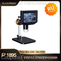 4.3 Inch LCD Digital Microscope 1080P 50-1000x