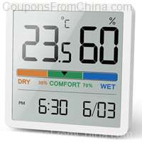 Fashion LCD Digital Hygrometer Indoor Thermometer