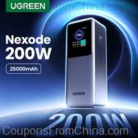 UGREEN Nexode 200W 25000mAh Power Bank