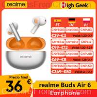 Realme Buds Air 6 Bluetooth Earphones ANC [EU]