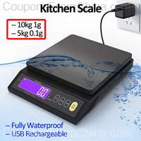 5kg/0.1g 10kg/1g Digital Electronic Kitchen Scale