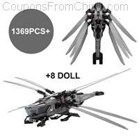 1369Pcs Dune Atreides Royal Ornithopter Building Blocks