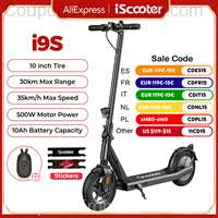 iScooter i9S Electric Scooter 36V 10Ah 500W 10inch [EU]