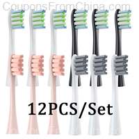 12Pcs Replacement Brush Heads for Oclean [Not Original]