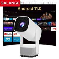 Salange Projector K2 Android11 200 ANSI Lumens