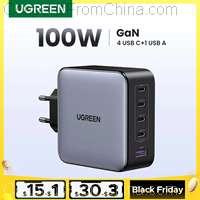 UGREEN 100W GaN Charger 5 Ports