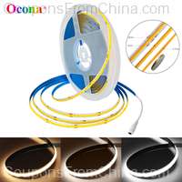 DC 12V 24V COB LED Strip Light 5m