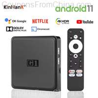 Kinhank G1 Android 11.0 TV Box S905X4 4/32GB WiFi6 BT5.0