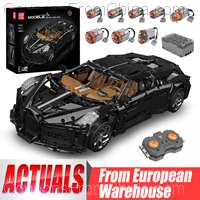 Mould King 13163 Car Building Blocks Remote Control La Voiture Noire [EU]